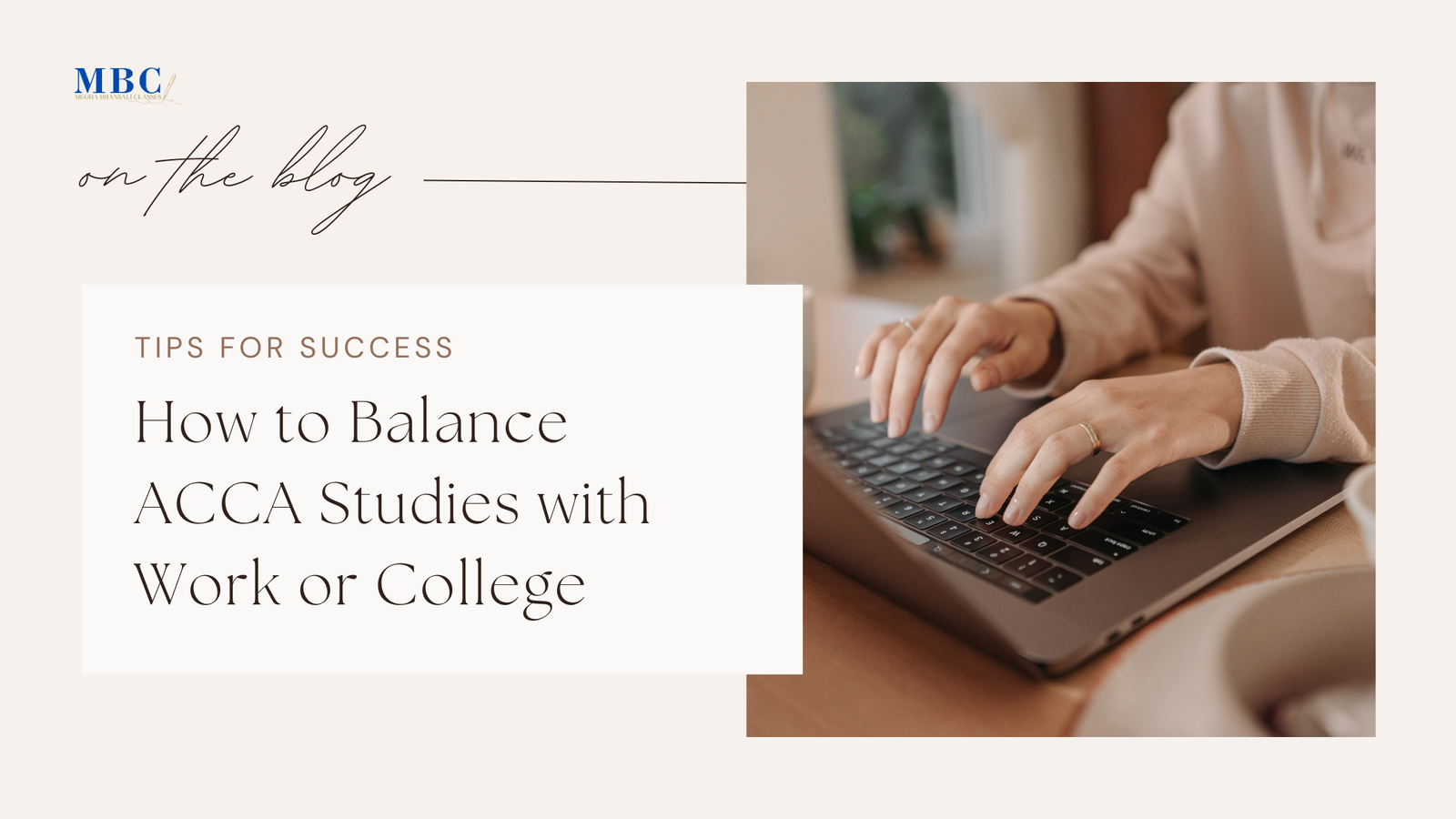 How to Balance ACCA Studies with Work or College