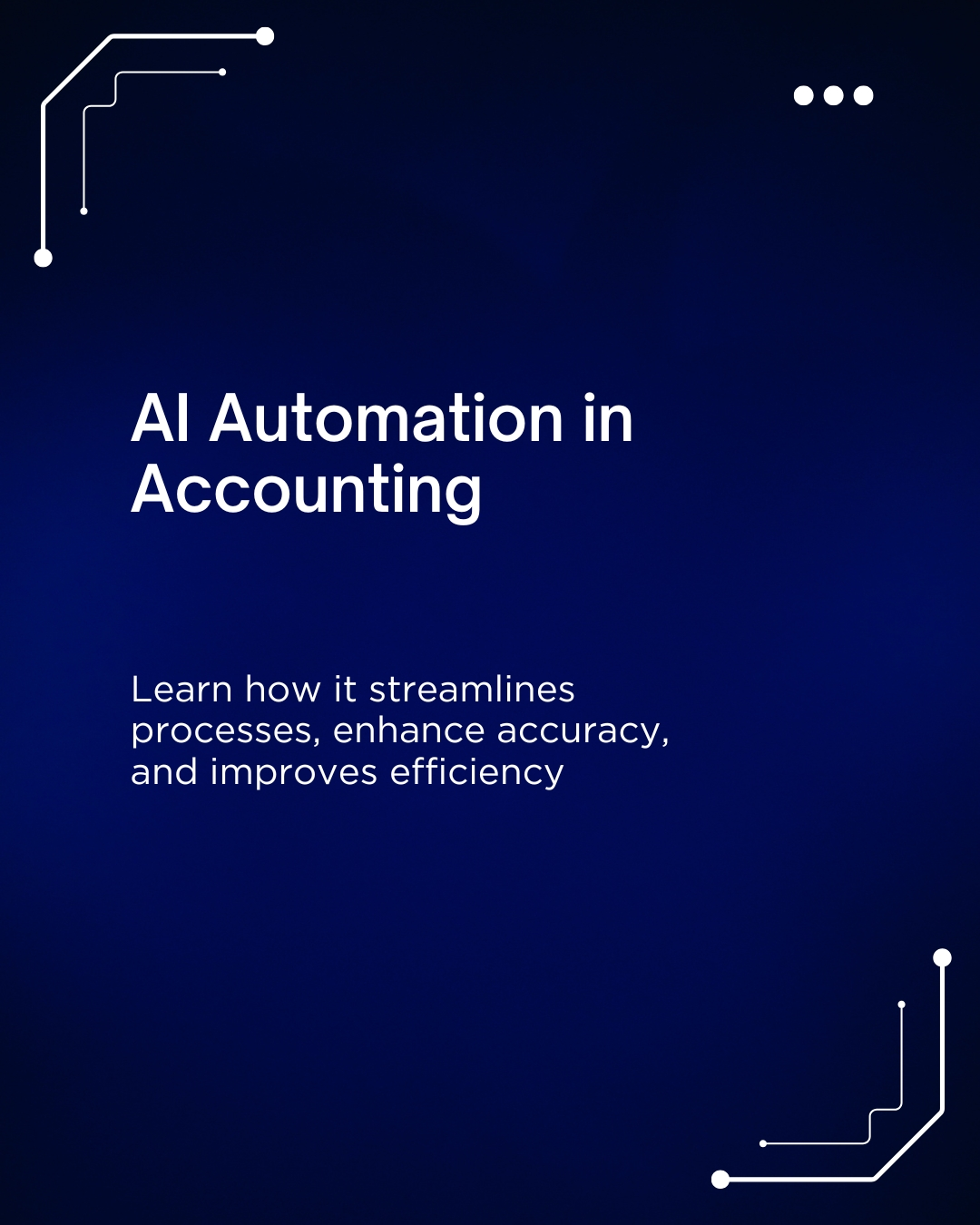 AI automation in accounting