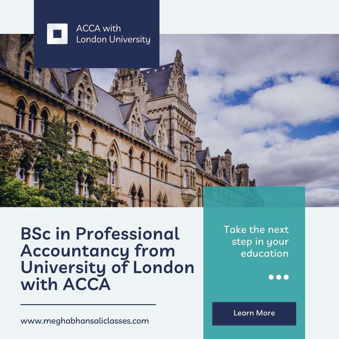 BSc in Professional Accountancy from University of London with ACCA – Guide for Indian Students