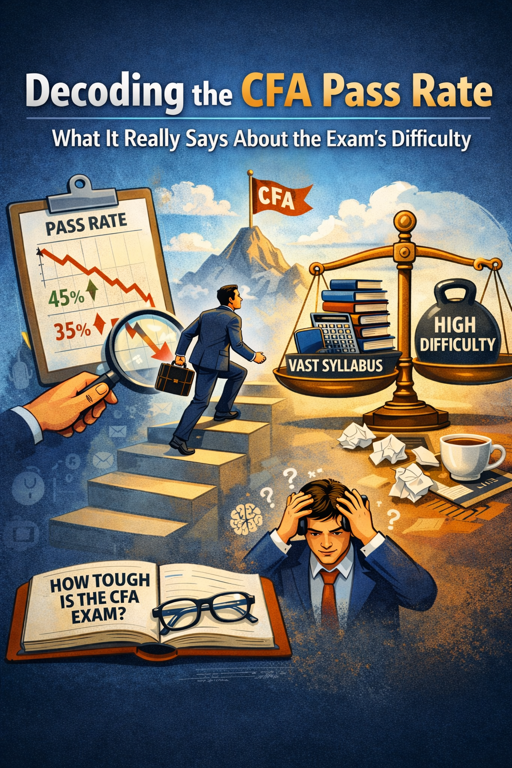 Decoding the CFA Pass Rate: What It Really Says About the Exam’s Difficulty