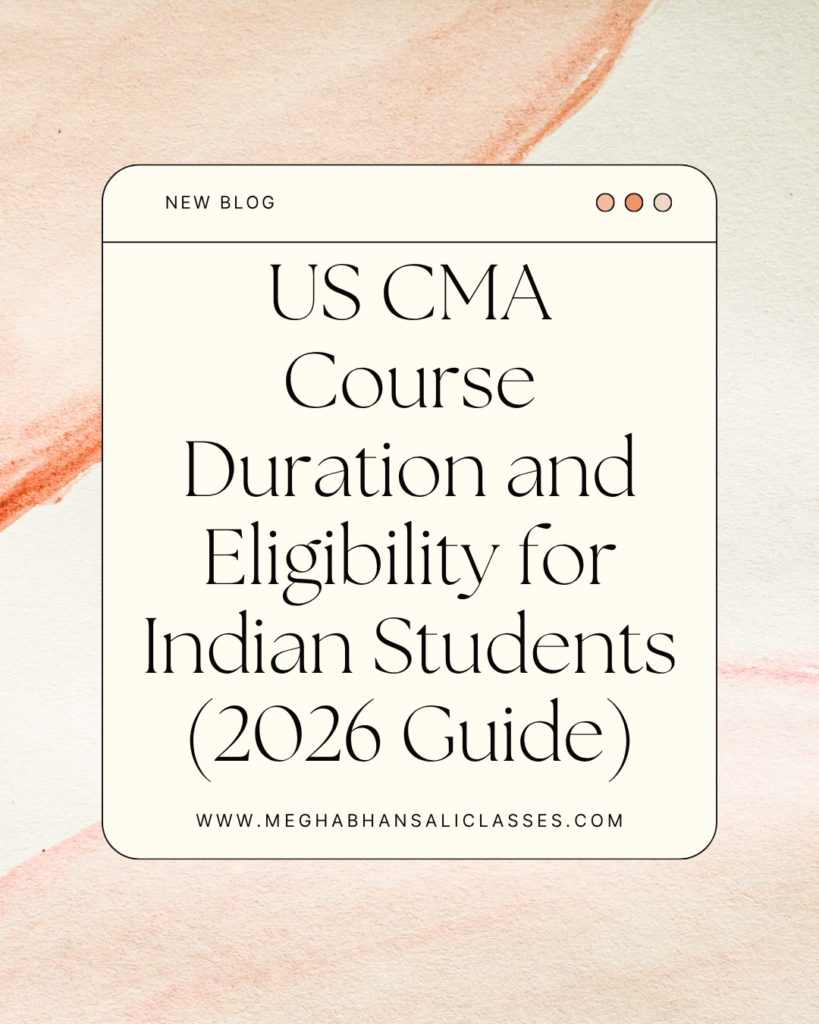 US CMA Duration & Eligibility Guide India