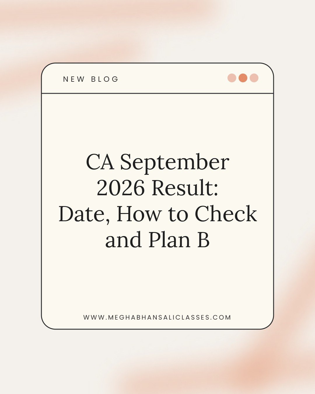 CA September 2026 Result: Date, How to Check, and a Plan B That Does Not Waste the Year